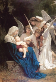 01. Song of the Angels (1881) William-Adolphe Bouguereau