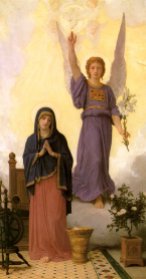 02. The Annunciation (1888) William-Adolphe Bouguereau