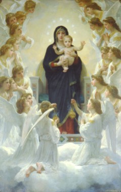 05. The Virgin With Angels (1900) William-Adolphe Bouguereau