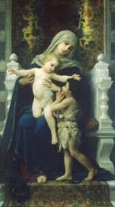 08. The Virgin, the Baby Jesus and Saint John the Baptist No. 2 (1881) William-Adolphe Bouguereau