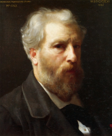 Self-portrait presented to M. Sage (1886) William-Adolphe Bouguereau